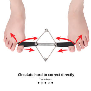 El dedo gordo del pie Correa juanete plancha cinturón elástico dedo Camilla alineación Hallux Valgus Corrector pie alivio del dolor - Product Image 6