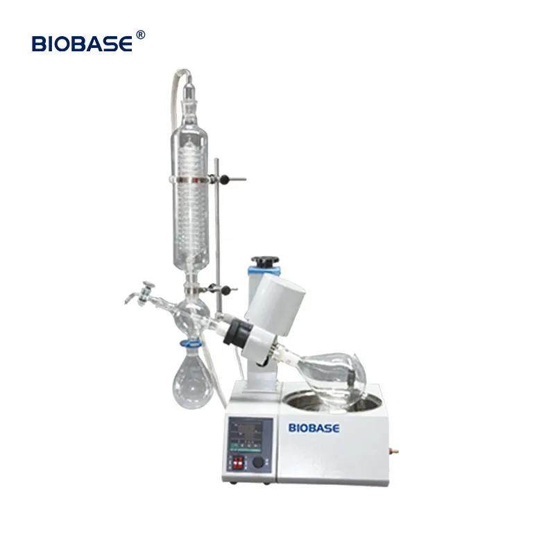 Biobase evaporador rotativo, restaurante, condensador duplo, pequeno, rotativo, para laboratório