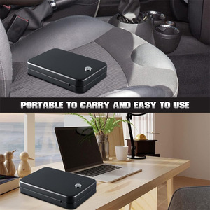 Kleine taktische Passwort Schlüssel <span class=keywords><strong>Auto</strong></span> tragbare Lagerung Pistole Box Haushalt Anti-Diebstahl Metall Anti-Fall-Eigenschaft Anti-Diebstahl-Versicherung sbox - Product Image 4