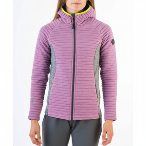 Felpa con cerniera di alta qualità da donna PRESOLANA felpa con Logo personalizzato foderato per autunno/inverno lunga lunghezza leggera stile quotidiano - Product Image 2