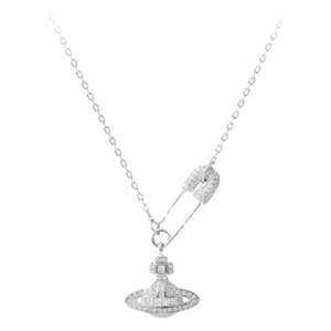 Collar Akoya Pearl Planet con Colgante Esférico 3D Estéreo, Cadena de Bolas Unisex, Joyería de Aleación Galvanizada, Estilo Natural - Product Image 1