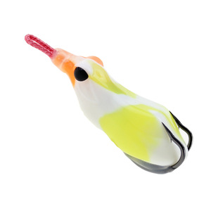 Selco 64.5 มม.14.5g Topwater กบล่อเหยื่ออ่อนเหยื่อตกปลาพลาสติก <span class=keywords><strong>BKK</strong></span> คู่ Treble ตะขอประดิษฐ์เหยื่ออ่อน - Product Image 3