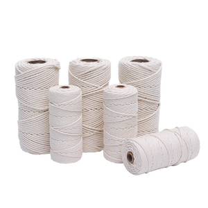 JP High-Quality Woven Rope Pure Natural Cotton Rope <strong>String</strong> Diy Weaving Process - Product Image 1