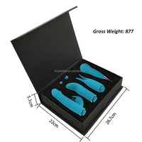 Großhandel Luxus 4 in 1 Vibratoren Sex Toy Box Kit Exklusive geheime Freude für Frauen