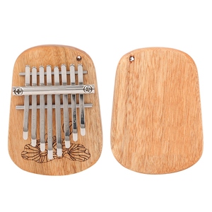 GECKO K& # Kalimba 8209 8CA, Strumento a Percussione in Legno di Canfora, 8 Tasti con Foro per Appendere - Product Image 6