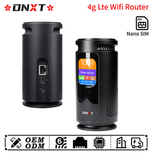 DNXT 4g lte <b>wifi</b> router 2.4GHz 300Mbps <b>wifi</b> 6 router mini <b>wifi</b> LTE Cat4 4g modem LCD Type-C 4g lte <b>usb</b> modem Home Use - Product Image 1