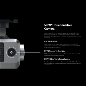 Autel Robotics Evo II Kép 640T V3 640X512 Hình Ảnh Nhiệt 0.8 Inch CMOS & 50MP 8K Ryyb Cảm Biến 16X Zoom Kỹ Thuật Số Doanh Nghiệp Drone - Product Image 5