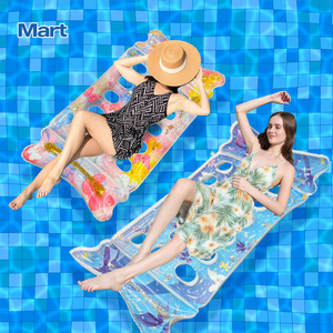 Silla Flotante Inflable Mart de 165*85cm con Diseño de Lazo Brillante, Patrón de <span class=keywords><strong>Mariposa</strong></span> y Sirena, <span class=keywords><strong>Tipo</strong></span> Corto - Product Image 1