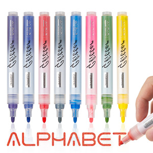 Meilleures ventes Marqueurs <span class=keywords><strong>à</strong></span> encre acrylique effaçables <span class=keywords><strong>à</strong></span> l'air Formule <span class=keywords><strong>à</strong></span> séchage rapide Papier Bricolage Projets de décoration intérieure Mélangeables - Product Image 5