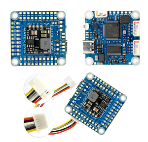 ตัวควบคุมการบิน <span class=keywords><strong>F4</strong></span> F405-HDTE <span class=keywords><strong>Matek</strong></span> ของแท้ STM32F ในตัวชิ้นส่วนรถแข่ง UAV แบบคู่9-60V อนาล็อก VTX - Product Image 3