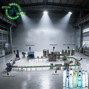 Ligne de production complète clé en main pour l'embouteillage d'eau 4000BPH pour machine de remplissage CGF16-12-6 pour bouteilles PET de 0-2L - Product Image 1