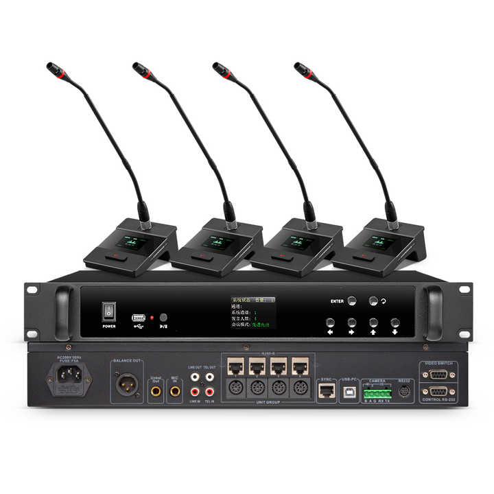 Professional Audio Conference System New Wired Center Microphone for ...