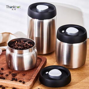Ensemble de boîtes à thé japonaises multifonctionnelles hermétiques en acier inoxydable Thankhot, trois tailles, pour le stockage du thé en vrac - Product Image 6
