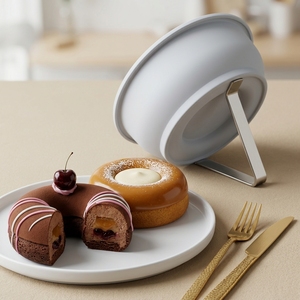 Moule à gâteau rond en silicone personnalisable en usine, LFGB 100% qualité alimentaire, platine sans BPA, réutilisable pour mousse et gâteaux - Product Image 3