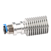 Bagian Printer 3d kepala cetak Bowen jarak jauh V6 versi pembaruan 12/24V dengan 3010 kipas XH2.54 j-head Hotend Kit ekstruder untuk E3D Hotend