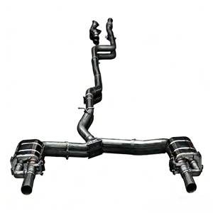 Échappement Catback poli miroir Vortex pour Mercedes-Benz E300 W213 2.0T 2016-2023, montage direct, son agressif - Product Image 1