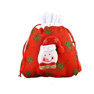 Giáng sinh vớ sock Snowman wapiti Logo Túi đầy màu sắc