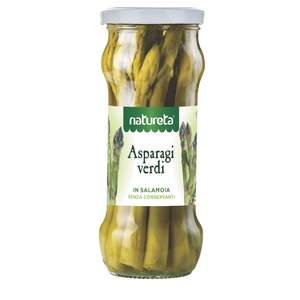 Natureta 330g X12 Pcs Brine-<b>Pickled</b> Salty Green Asparagus in Mason <b>Jar</b> Canned Vegetables ETA KAMNIK D.O.O. - Product Image 1