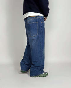 بنطلون جينز جينز جينز جينز جينز جينز جينز فضفاض ضيق للرجال غير رسمي مناسب للذكور بنطلون جينز فضفاض مستقيم للرجال - Product Image 3