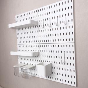 Étagère murale en plastique de qualité supérieure pour organisateur de <span class=keywords><strong>cuisine</strong></span> de salle de bain Solution de stockage efficace - Product Image 4