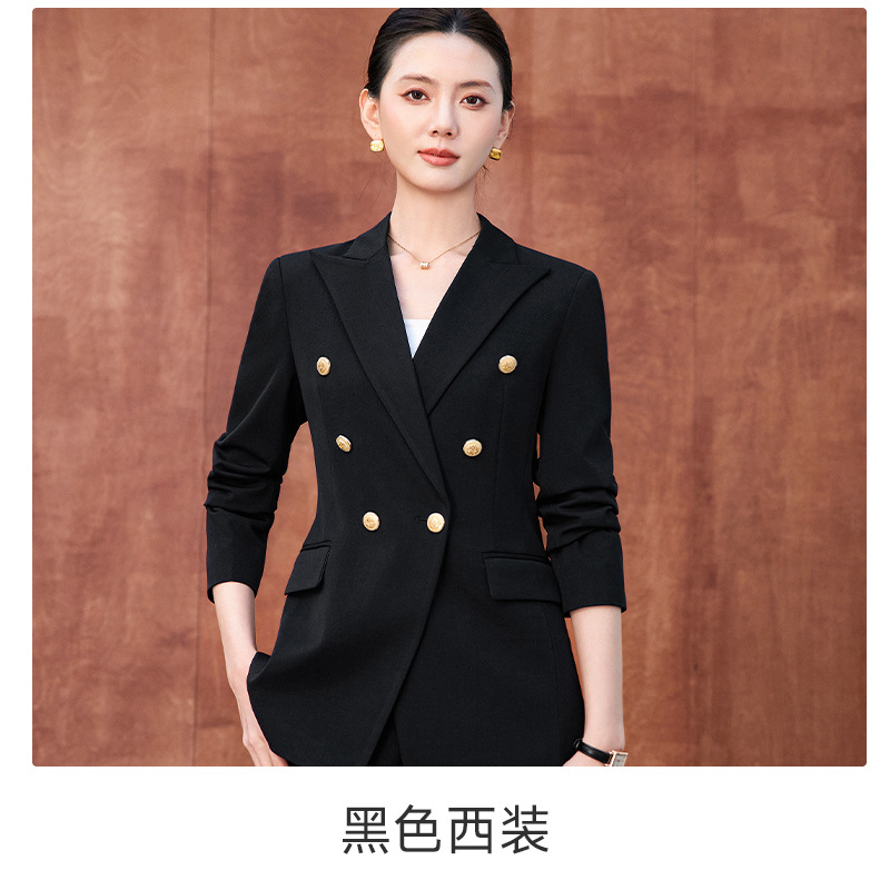 black suit