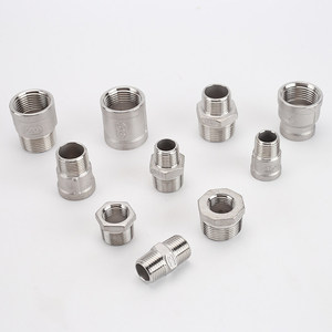 Raccord de tuyau hydraulique en acier inoxydable Mingjun, filetage externe, réducteur haute pression droit, impérial/métrique - Product Image 3