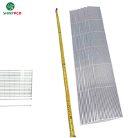 Fabrication de circuits imprimés en aluminium pour ampoules électroniques personnalisées 94v0 rondes, éclairage de croissance LED