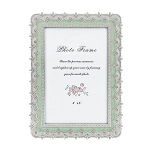 <span class=keywords><strong>Cadre</strong></span> en alliage de Zinc <span class=keywords><strong>cadre</strong></span> Photo en émail - Product Image 1