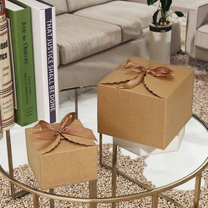 Cajas de regalo de papel <span class=keywords><strong>retro</strong></span> personalizadas Embalaje de cartón para dulces de boda Regalos de cumpleaños Velas Carteras - Product Image 1