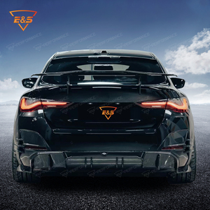 Kit de carrocería <span class=keywords><strong>I4</strong></span> Kit de carrocería negra de fibra de carbono para <span class=keywords><strong>BMW</strong></span> <span class=keywords><strong>I4</strong></span> <span class=keywords><strong>G26</strong></span> 2023 Actualización a MIW Style Car Parts Kit - Product Image 4