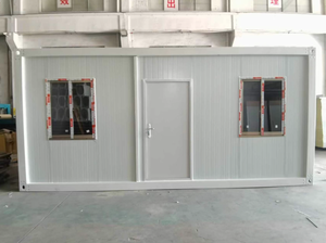 Chất lượng cao Lắp ráp nhanh <span class=keywords><strong>container</strong></span> bảo vệ nhà với cửa sổ an ninh cho quản lý lối vào nhà máy - Product Image 2