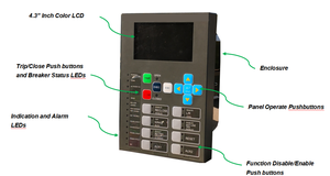 Recloser điều khiển bảo vệ giám sát modbus iec61850 dnp3.0 iec101 104 trên không Phân phối dòng recloser S751-RC - Product Image 2