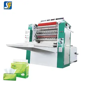 Volautomatische Hoge Productie Pocket Tissues Productielijn Papier Tissue Map Tissue Machine