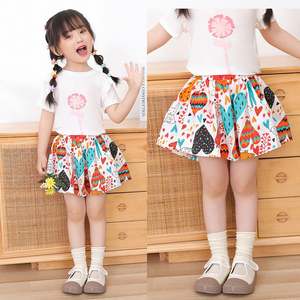 ชุดเดรสสั้นเด็กผู้หญิงผ้าฝ้ายขาสั้นสำหรับฤดูร้อนชุดเดรส2025ลายดอกไม้บางสำหรับ<span class=keywords><strong>ร้อย</strong></span>กระโปรงใหม่ - Product Image 3