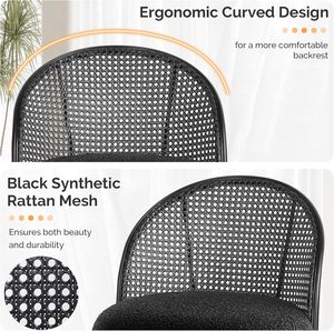 Truy cập chiều cao xoay thanh phân Bộ của 2 xoay thanh phân cho nhà bếp đảo hiện đại thanh ghế cho trong nhà và ngoài trời - Product Image 5