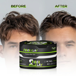 Hava ışık ipek saç vaksı nano-fiber kil kırılmaz güçlü tutun uzun ömürlü erkekler şekillendirici ürün - Product Image 4