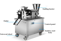Machine à samosas commerciale de haute qualité, durable, avec convoyeur HM-777, machine à former des raviolis multifonctionnelle, fabricant en Chine
