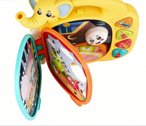 Juguete Musical de Jirafa de Dibujos Animados para Bebés, Instrumento Musical de Educación Temprana con Efectos de Sonido y <span class=keywords><strong>Canciones</strong></span> de Cuna - Product Image 3