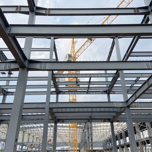 中国供应商焊接欧洲热轧镀锌轻型钢结构建筑结构商业学校 - Product Image 1