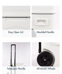 Glacières robustes empilables de 57 L pour un rangement et une organisation efficaces - Product Image 2