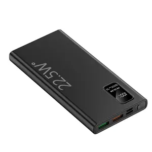 快速充电移动10000mah PD 22.5w外部电池组手机便携式充电器移动电源10000mah