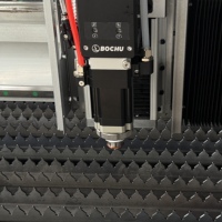 Máquina de Corte Láser de Fibra de Acero de 3 Ejes con Refrigeración por Agua Digital CNC, 3015 LINCOLN Hiwin