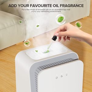 <span class=keywords><strong>Deshumidificador</strong></span> Portátil de Doble Acción Teendow CS08 de 2.5L y <span class=keywords><strong>Deshumidificador</strong></span> Inteligente para el Hogar con <span class=keywords><strong>Aromaterapia</strong></span> - Product Image 5