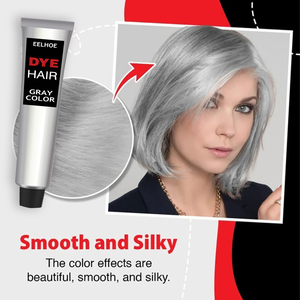 EELHOE Crema <span class=keywords><strong>de</strong></span> <span class=keywords><strong>Tinte</strong></span> Temporal para <span class=keywords><strong>Cabello</strong></span> Gris, Crema <span class=keywords><strong>de</strong></span> Coloración Capilar Moderna, Fácil <span class=keywords><strong>de</strong></span> Aplicar, Duradera, Suave, No Daña el <span class=keywords><strong>Cabello</strong></span>, Para Todo Tipo <span class=keywords><strong>de</strong></span> <span class=keywords><strong>Cabello</strong></span> - Product Image 3