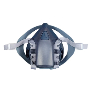 7503 masker setengah wajah, peralatan pelindung <span class=keywords><strong>Gas</strong></span> setengah wajah silikon anti debu dapat digunakan kembali - Product Image 1