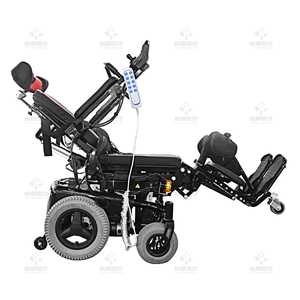 Silla de Ruedas Totalmente Eléctrica con Elevación de Altura para Ponerse de Pie - Product Image 6