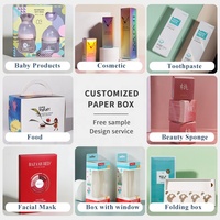 Petit emballage en papier kraft de luxe Boîte à bonbons de mariage imprimée personnalisée avec doublure en éponge Cadeau de porte de fête pour les invités