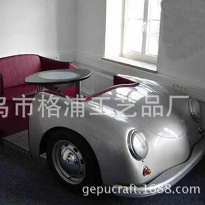 Table de canapé de voiture personnalisée, comptoir de bar, mobilier de salon créatif, ensemble de salle à manger convertible en plastique, design moderne - Product Image 1