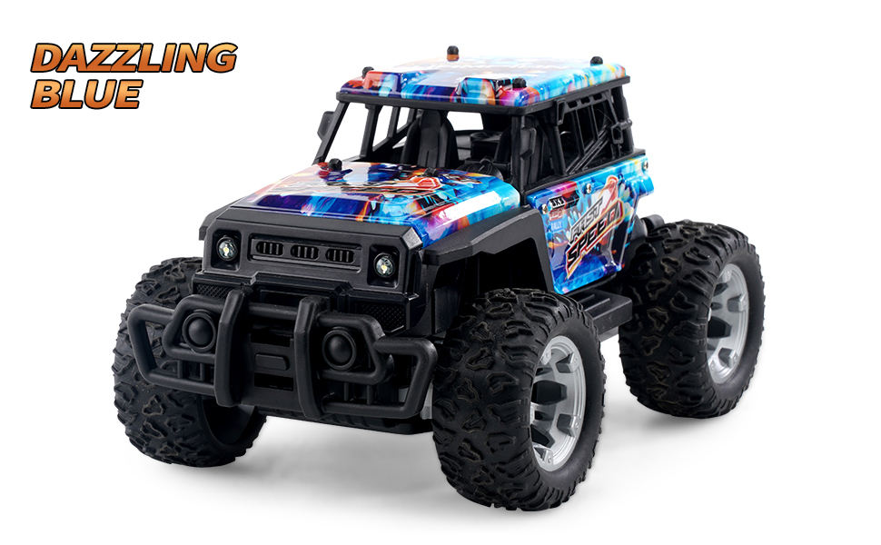 HOT Sale JJRC Q181 RC Cars 1:20 Big Wheel 2WD RC Monster Truck All  Terrain Off Road 20KM/H High Speed RC Racing Car