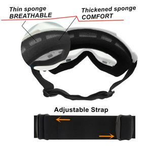 <span class=keywords><strong>Masque</strong></span> de <span class=keywords><strong>moto</strong></span> de couleur blanche Lunettes détachables et filtre buccal pour casque ouvert Motocross Ski Snowboard Lunettes <span class=keywords><strong>Masque</strong></span> - Product Image 6